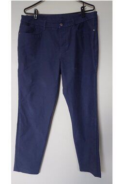 Lululemon ABC Pants Mens 35x30 Blue Utilitech Classic Fit 5 Pocket Trouser Chino